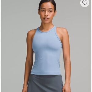 Lululemon Align Waist-Length Racerback Tank top in color Ideal Mint